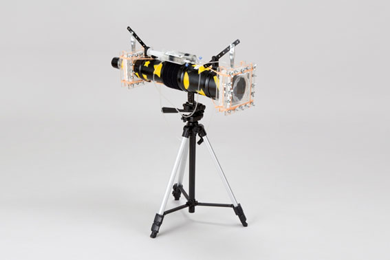 焦点可変水レンズ天体望遠鏡
