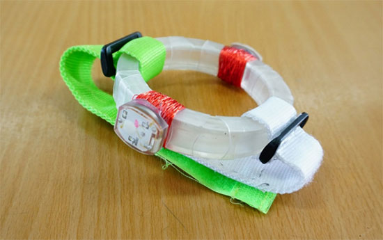 Self-Powered Night Athletic Wristbands
