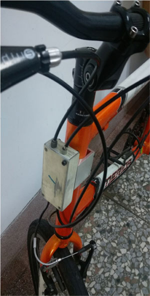 Multifunctional safe brake device for the bike