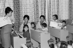 1961年のレッスン風景