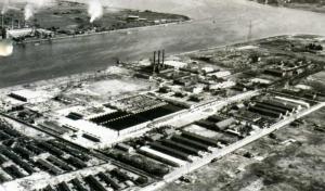 1955年当時の岡山工場