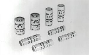 図1　SONYのリチウムイオン二次電池(初出荷モデル)
