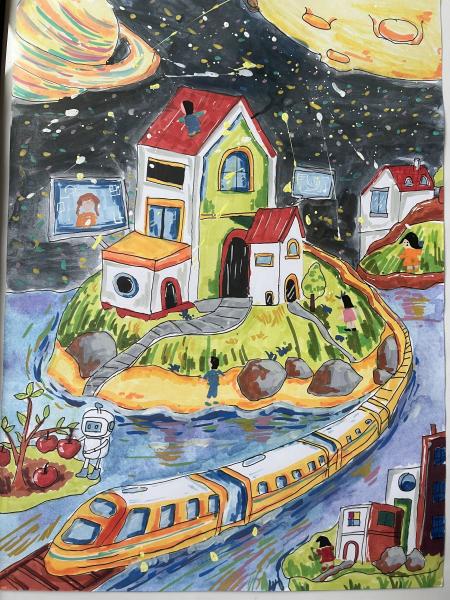 The magic town on the stars