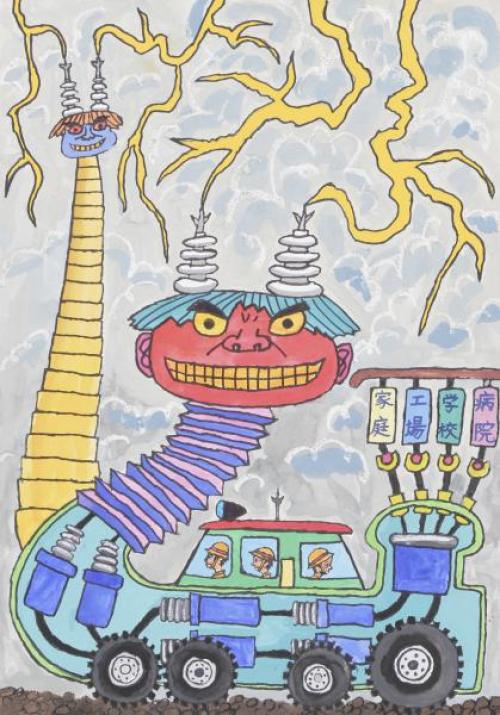 A Lightning-Powered Electric Car