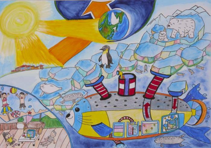 Sea Ice-Making Submarine ~ Save the Earth, Sealmarine!