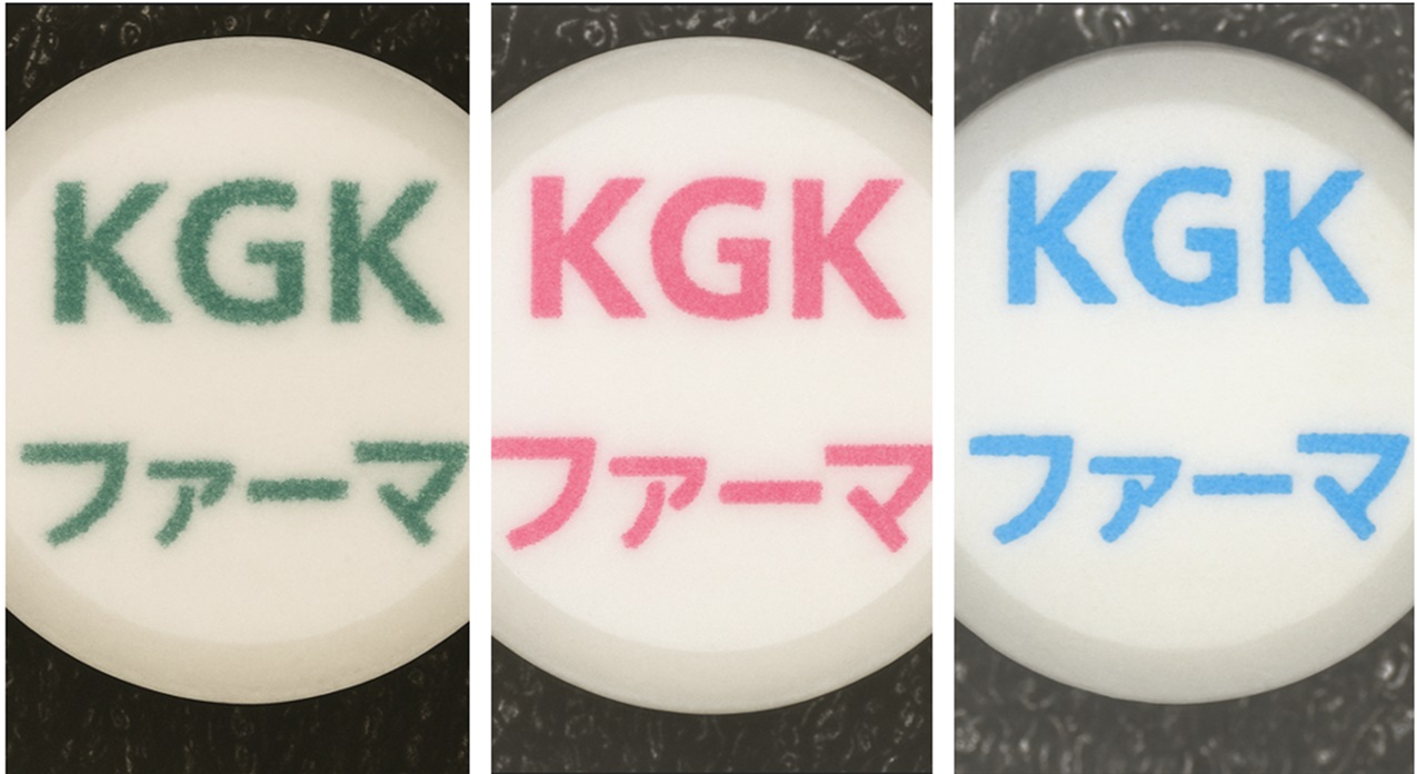 粉末の発生量が多い錠剤へのカラー印字