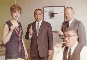 「カップ麺」のヒントを得た米国視察