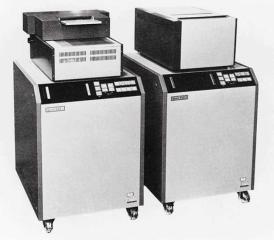 図2 KDDI研究所(当時KDD研究所)が開発したRAC方式によるデジタルファクシミリ「Quick-FAX」(1975年)